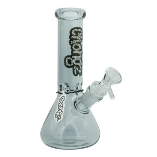 Chongz Pretty Baby Glass Bong Clear Grey - 20cm