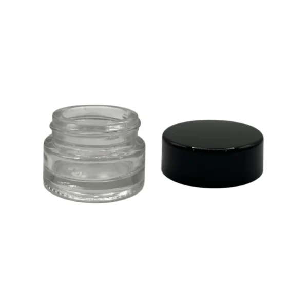 5ml Mini Clear glass Jar